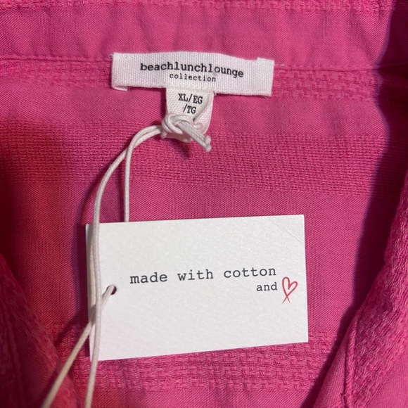 Pink Short-Sleeve Button-Up Shirt - Picture 5 of 10